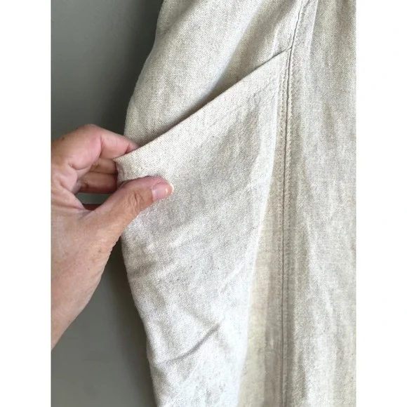 Linen Blend Pants Size Large Old Navy
Casual Vacation Minimalist Flowy - Picture 4 of 7